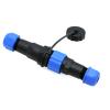 ZBLZGP SD16 2 Pin 16mm Waterproof Cable Connector Plug Socket IP68 Panel Mount Male Plug Female Socket Wire Cable Connector Docking Aviation 10A 14AWG view 1
