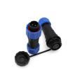 ZBLZGP SD16 2 Pin 16mm Waterproof Cable Connector Plug Socket IP68 Panel Mount Male Plug Female Socket Wire Cable Connector Docking Aviation 10A 14AWG view 3