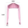 ihreesy 4PCS Cooling Shawl Arm Sleeves,UV Sun Protection Shawl Arm Sleeves Breathable Anti-UV Comfortable Arm Sleeves for Outdoor Activity Riding Fishing,Sky Blue + Pink + Orange + Red view 2