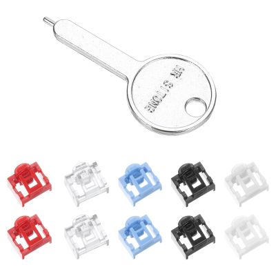 MECCANIXITY 10pcs Port Blocker Locking RJ45 Port/Dust PC Blocker with Coded