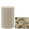 Khaki Stretchable Spandex Pillar Covers for Metal Cylinder Pedestal Stands,5 pcs/Set,Display Box Stand Covers,Wedding Birthday Bridal Shower Prom Party Props.HP-1896 view 2