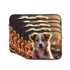 10 Inch Laptop Case Computer Sleeve Shockproof Water-Resistant Notebook Case Bag for Business Travel and Daily Use Dogs and Roses Prints view 2