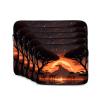 17 Inch Laptop Case Computer Sleeve Shockproof Water-Resistant Notebook Case Bag for Business Travel and Daily Use Animals of The African Savannah Prints view 2