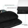 13 Inch Laptop Case Computer Sleeve Shockproof Water-Resistant Notebook Case Bag for Business Travel and Daily Use Seal Pup in Water Prints view 3