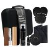 sdroceRyaM Vinyl Record Cleaning Kit 9 -in-1 Vinyl Records Cleaner Kit Soft Velvet & Record Brushes, LP Cleaning Brush, Anti-Static Microfiber Cloth, Record Mitts, Needle Brush, Storage Box view 1