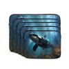 13 Inch Laptop Case Computer Sleeve Shockproof Water-Resistant Notebook Case Bag for Business Travel and Daily Use Huge Killer Whales Prints view 2