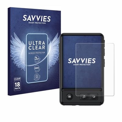 Savvies Screen Protector Compatible with AGPtek A30X Protection Film Clear 18-Pack