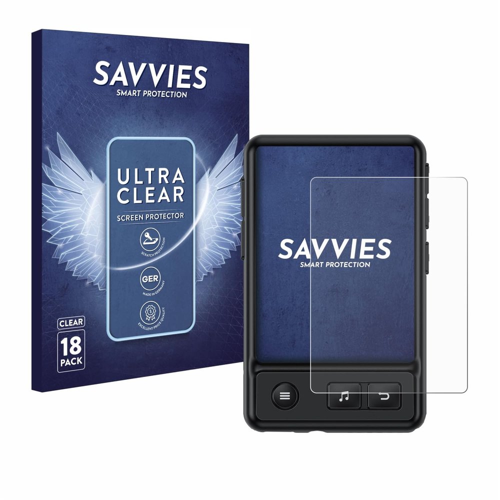 Savvies Screen Protector Compatible with AGPtek A30X Protection Film Clear 18-Pack