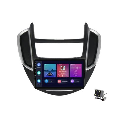 ADMLZQQ 9" Android 11 Double Din Bluetooth Autoradio for Chevrolet Trax Tracker 2014-2016,Touchscreen Radio with GPS Car-Play Bluetooth SWC Backup Camera Mirror Link 5G WiFi AM/FM,Y2 2+32g