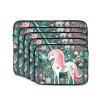 12 Inch Laptop Case Computer Sleeve Shockproof Water-Resistant Notebook Case Bag for Business Travel and Daily Use Unicorn with Pink Hair Prints view 2