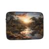 17 Inch Laptop Case Computer Sleeve Shockproof Water-Resistant Notebook Case Bag for Business Travel and Daily Use Australian Scenery Prints
