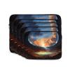 12 Inch Laptop Case Computer Sleeve Shockproof Water-Resistant Notebook Case Bag for Business Travel and Daily Use Wonderful Soccer Game Prints view 2