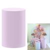 Light Pink Stretchable Spandex Pillar Covers for Metal Cylinder Pedestal Stands,5 pcs/Set,Display Box Stand Covers,Wedding Birthday Bridal Shower Prom Party Props.HP-2234 view 2