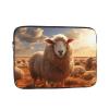 13 Inch Laptop Case Computer Sleeve Shockproof Water-Resistant Notebook Case Bag for Business Travel and Daily Use Australian Sheep Prints view 1