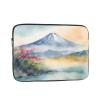 15 Inch Laptop Case Computer Sleeve Shockproof Water-Resistant Notebook Case Bag for Business Travel and Daily Use Pretty Mt. Fuji Prints view 1
