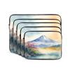 15 Inch Laptop Case Computer Sleeve Shockproof Water-Resistant Notebook Case Bag for Business Travel and Daily Use Pretty Mt. Fuji Prints view 2