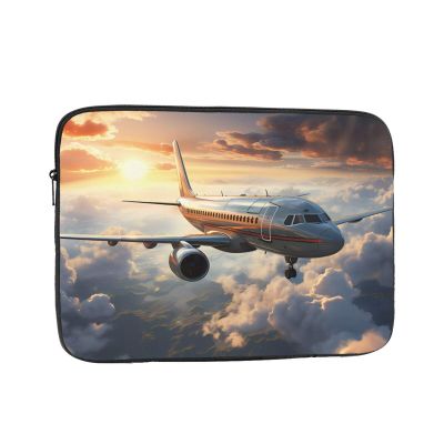 12 Inch Laptop Case Computer Sleeve Shockproof Water-Resistant Notebook Case Bag for Business Travel and Daily Use Airplanes are Soaring Prints