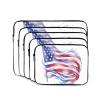 12 Inch Laptop Case Computer Sleeve Shockproof Water-Resistant Notebook Case Bag for Business Travel and Daily Use American Flag Prints view 2