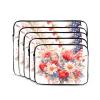 12 Inch Laptop Case Computer Sleeve Shockproof Water-Resistant Notebook Case Bag for Business Travel and Daily Use Flags and Chrysanthemums Prints view 2
