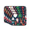15 Inch Laptop Case Computer Sleeve Shockproof Water-Resistant Notebook Case Bag for Business Travel and Daily Use Winter Christmas Tree Prints view 2