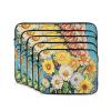 15 Inch Laptop Case Computer Sleeve Shockproof Water-Resistant Notebook Case Bag for Business Travel and Daily Use Oil On Canvas Flowers Prints view 2