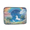 10 Inch Laptop Case Computer Sleeve Shockproof Water-Resistant Notebook Case Bag for Business Travel and Daily Use Pretty Unicorns Prints view 1