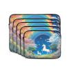 10 Inch Laptop Case Computer Sleeve Shockproof Water-Resistant Notebook Case Bag for Business Travel and Daily Use Pretty Unicorns Prints view 2