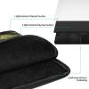 12 Inch Laptop Case Computer Sleeve Shockproof Water-Resistant Notebook Case Bag for Business Travel and Daily Use Alpine Farm Cows Prints view 3