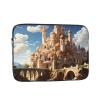 12 Inch Laptop Case Computer Sleeve Shockproof Water-Resistant Notebook Case Bag for Business Travel and Daily Use Anime Castle Sky Prints view 1