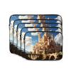 12 Inch Laptop Case Computer Sleeve Shockproof Water-Resistant Notebook Case Bag for Business Travel and Daily Use Anime Castle Sky Prints view 2