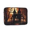 10 Inch Laptop Case Computer Sleeve Shockproof Water-Resistant Notebook Case Bag for Business Travel and Daily Use Scary Halloween Prints view 1