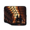 10 Inch Laptop Case Computer Sleeve Shockproof Water-Resistant Notebook Case Bag for Business Travel and Daily Use Scary Halloween Prints view 2
