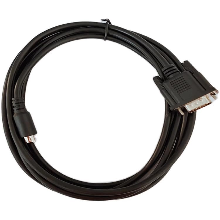 Applicable PT056-FX PLC Cable Touch Panel PV PT PL Series Connecting to FX and Other Series Black Length : 3 Meters