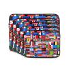 17 Inch Laptop Case Computer Sleeve Shockproof Water-Resistant Notebook Case Bag for Business Travel and Daily Use Various Flags Prints view 2