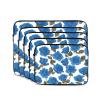 10 Inch Laptop Case Computer Sleeve Shockproof Water-Resistant Notebook Case Bag for Business Travel and Daily Use Beautiful Blue Roses Prints view 2