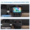 Car Radio for Volkswagen VW Beetle 2004 2005 2006 2007 2008 2009 2010 with Wireless Carplay/Android Auto, [2G+64G] 9 Inch Android Touch Screen for Volkswagen Beetle Car Stereo view 2