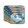 10 Inch Laptop Case Computer Sleeve Shockproof Water-Resistant Notebook Case Bag for Business Travel and Daily Use A Beautiful Unicorns Prints view 2