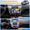 DSP 2+64G CarPlay Radio for Lexus RX300 RX330 RX350 RX400H 2003-2009, 9'' Touch Screen for RX350 Stereo with GPS Navigation Bluetooth Mirror Link 5GHz WiFi FM RDS + Backup Camera view 2