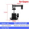 BGNing Action Camera Strong Magnetic Car Suction Cup Mount Camera Holder Phone Stand for Go-Pro 11 10 for Insta360 X3 for DJI Osmo Action Accessories (D43 Black for Gopro) view 2
