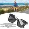 VGEBY Smart Glasses,Audio Sunglasses Open Ear Music Hands Calling Polarized Sunglasses for Men Women A3 Square view 3