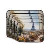 17 Inch Laptop Case Computer Sleeve Shockproof Water-Resistant Notebook Case Bag for Business Travel and Daily Use Beautiful Eiffel Tower Prints view 2