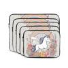 12 Inch Laptop Case Computer Sleeve Shockproof Water-Resistant Notebook Case Bag for Business Travel and Daily Use Beautiful Rainbows and Unicorns Prints view 2