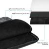 15 Inch Laptop Case Computer Sleeve Shockproof Water-Resistant Notebook Case Bag for Business Travel and Daily Use A Sleeping Dog Prints view 3