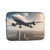 17 Inch Laptop Case Computer Sleeve Shockproof Water-Resistant Notebook Case Bag for Business Travel and Daily Use Airplanes in Motion Prints view 1