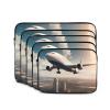 17 Inch Laptop Case Computer Sleeve Shockproof Water-Resistant Notebook Case Bag for Business Travel and Daily Use Airplanes in Motion Prints view 2
