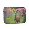 10 Inch Laptop Case Computer Sleeve Shockproof Water-Resistant Notebook Case Bag for Business Travel and Daily Use A Beautiful Deer Prints view 1