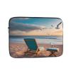 12 Inch Laptop Case Computer Sleeve Shockproof Water-Resistant Notebook Case Bag for Business Travel and Daily Use Beautiful Seashore Prints view 1