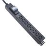 8way C13 C19 30A 120V-240V Metered PDU Current Volts Digital Meter SPD L6-30P amp PDU (OIT-8C13-L6-30P-LED-30A) view 2
