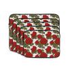 12 Inch Laptop Case Computer Sleeve Shockproof Water-Resistant Notebook Case Bag for Business Travel and Daily Use Beautiful Red Roses Prints view 2