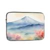 10 Inch Laptop Case Computer Sleeve Shockproof Water-Resistant Notebook Case Bag for Business Travel and Daily Use Beautiful Mt. Fuji Print Prints view 1
